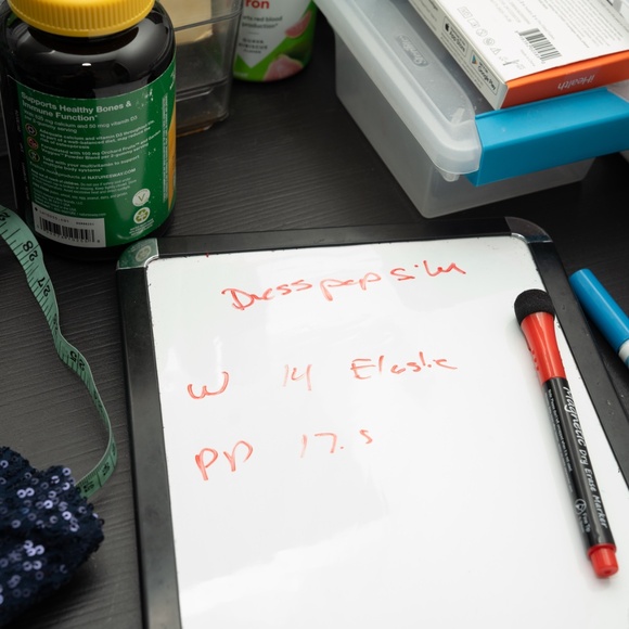 Dress The Population | Kienna Gown in Silver. New! - Picture 14 of 14